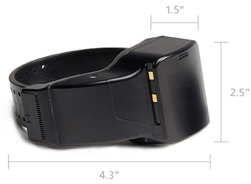 Gps tracking shop device ankle bracelet