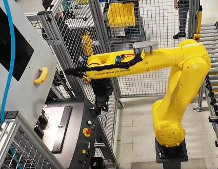 Robotic arm showing manufacturing